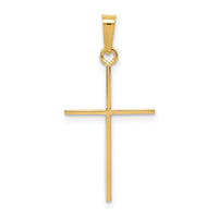 14k Cross Pendant-XR130