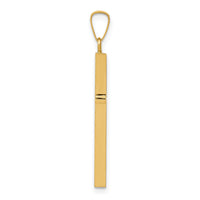 14k Cross Pendant-XR131