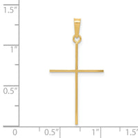 14k Cross Pendant-XR131