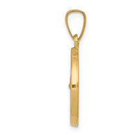 14k Polished and Satin St Gerard Medal Hollow Pendant-XR1330
