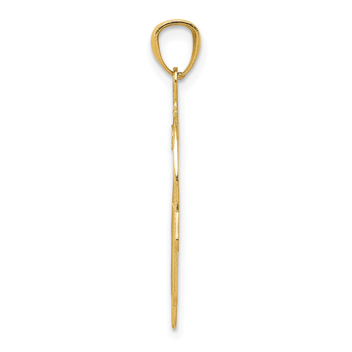 14k Yellow Gold Hand of God Pendant-XR1398