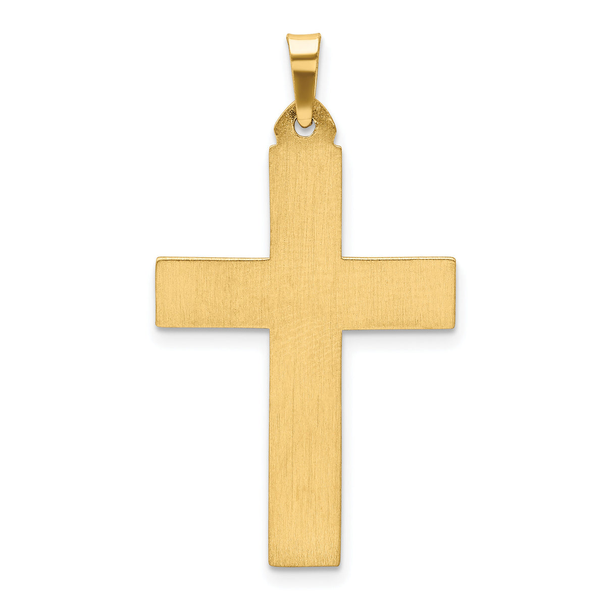14k Polished Latin Cross Pendant-XR1433