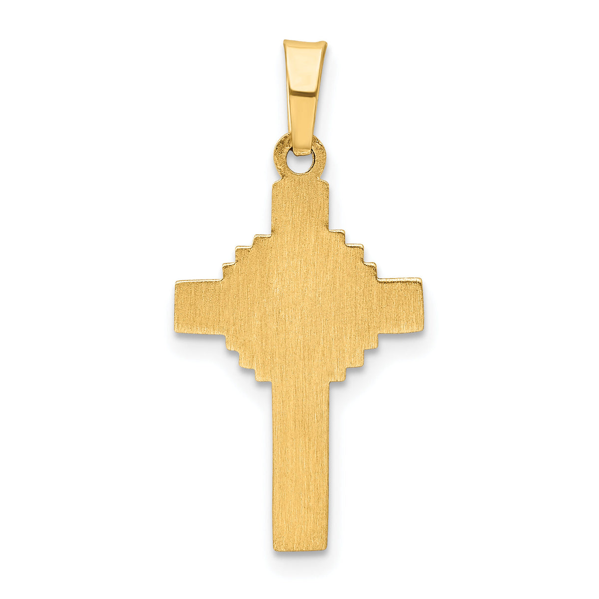 14k Polished Celtic Cross Pendant-XR1469
