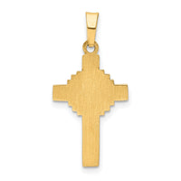 14k Polished Celtic Cross Pendant-XR1469
