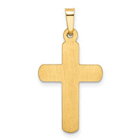 14k Satin Latin Cross Pendant-XR1559