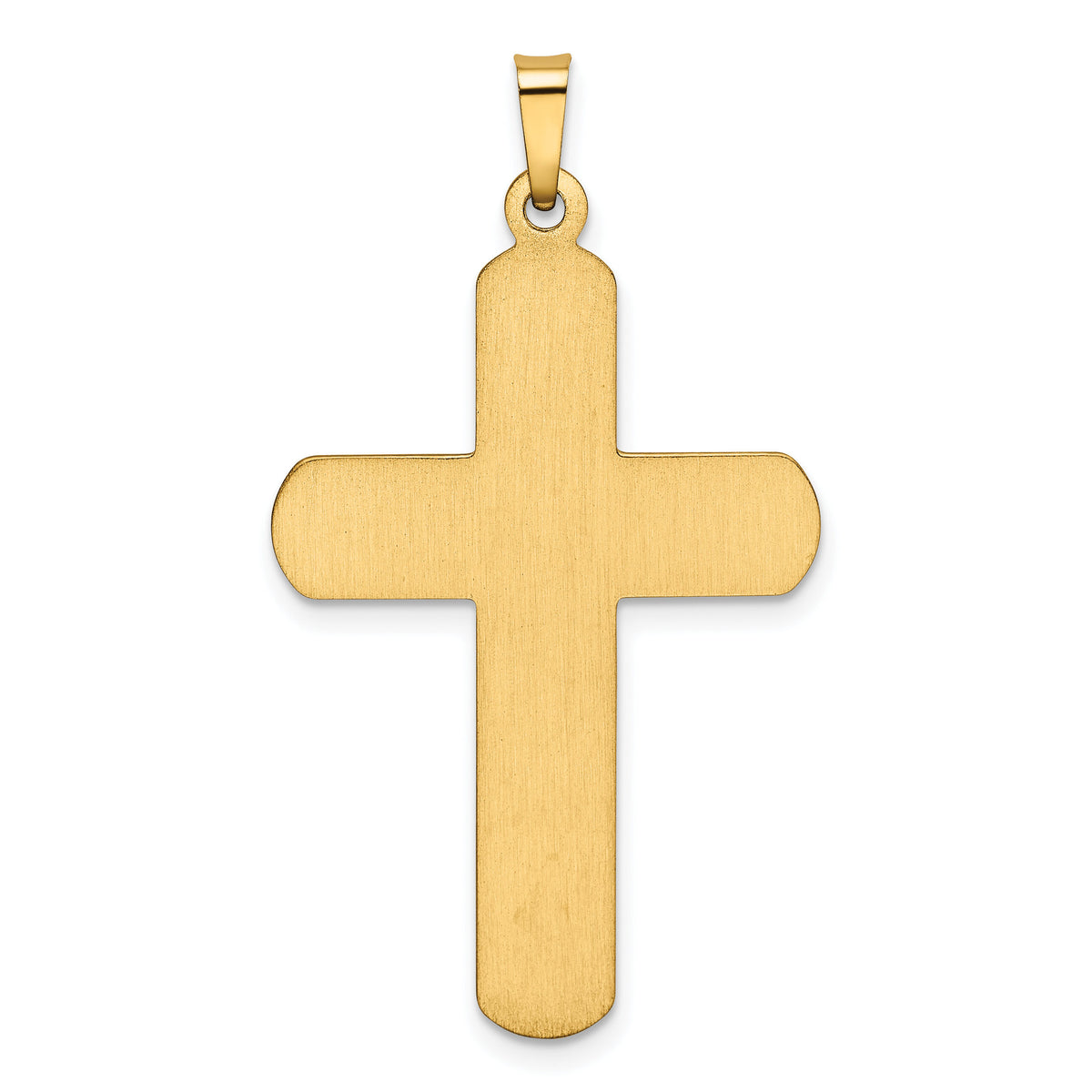 14k Polished Latin Cross Pendant-XR1562