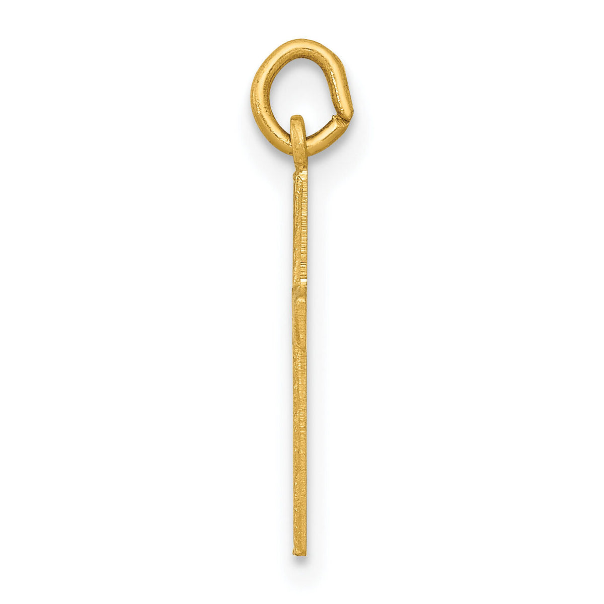 14k Heart Cross Charm-XR185