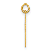 14k Heart Cross Charm-XR185
