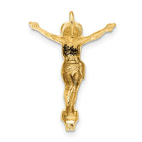 14k Polished Solid Risen Christ Chain Slide-XR1895