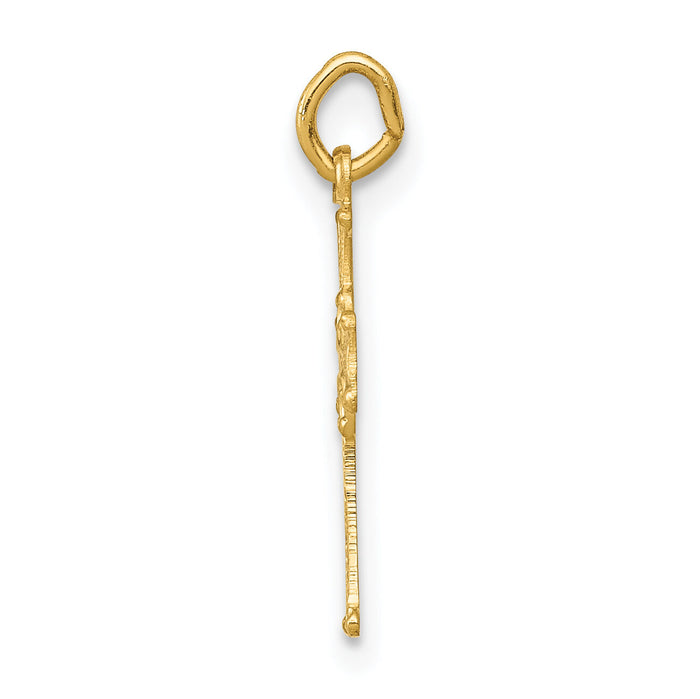14k Celtic Cross Charm-XR194
