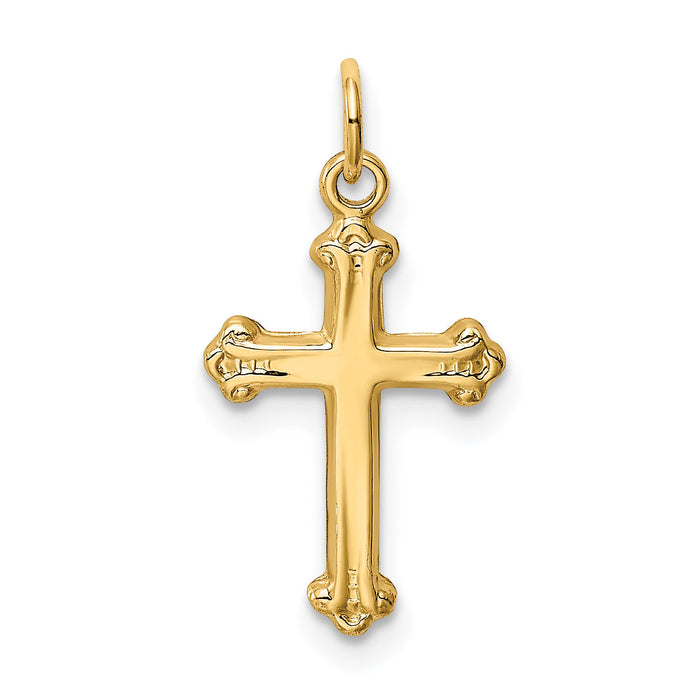 14k Cross Charm-XR198