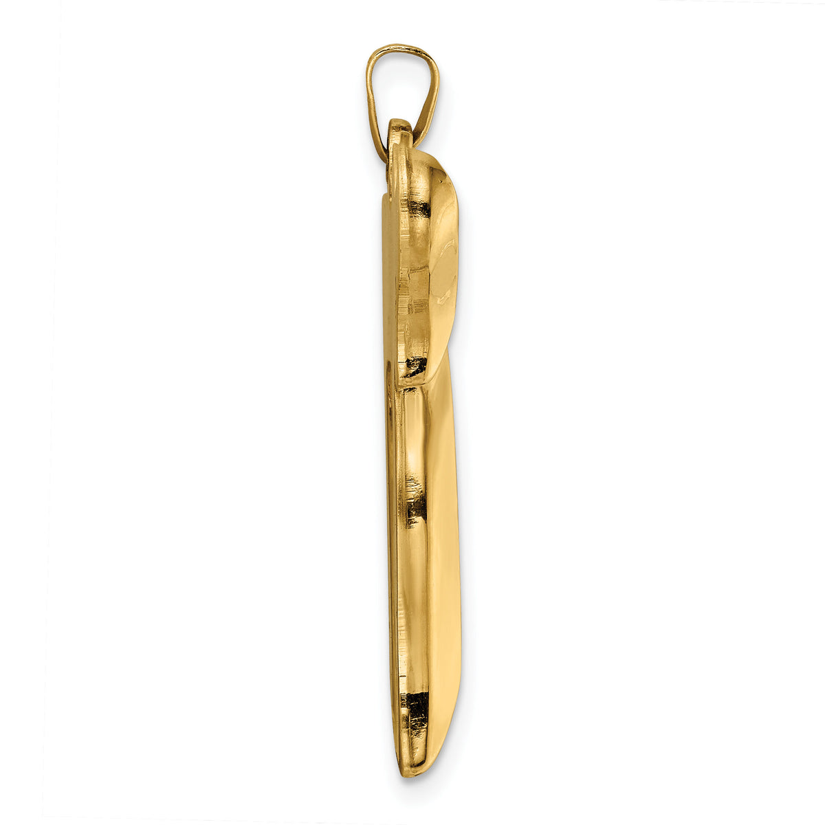 14k Polished Hollow Chai Symbol Pendant-XR2001