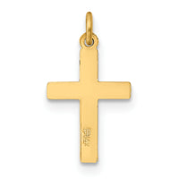 14k Small Cross Charm-XR204