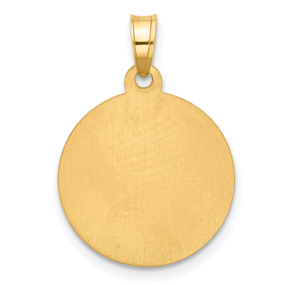 14k and Rhodium Hollow Lady of Sorrows Pendant-XR2106