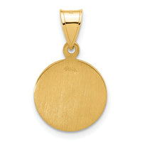 14k Polished and Satin St. Anthony Medal-XR2130