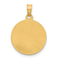 14K Polished Hollow St Anthony Medal-XR2133