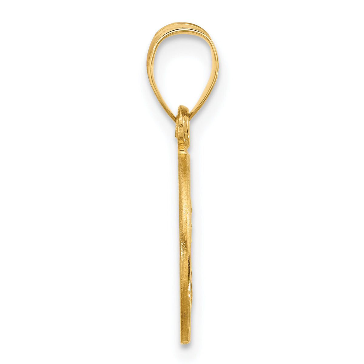 14k Polished and Satin Solid St Joseph Medal-XR2141