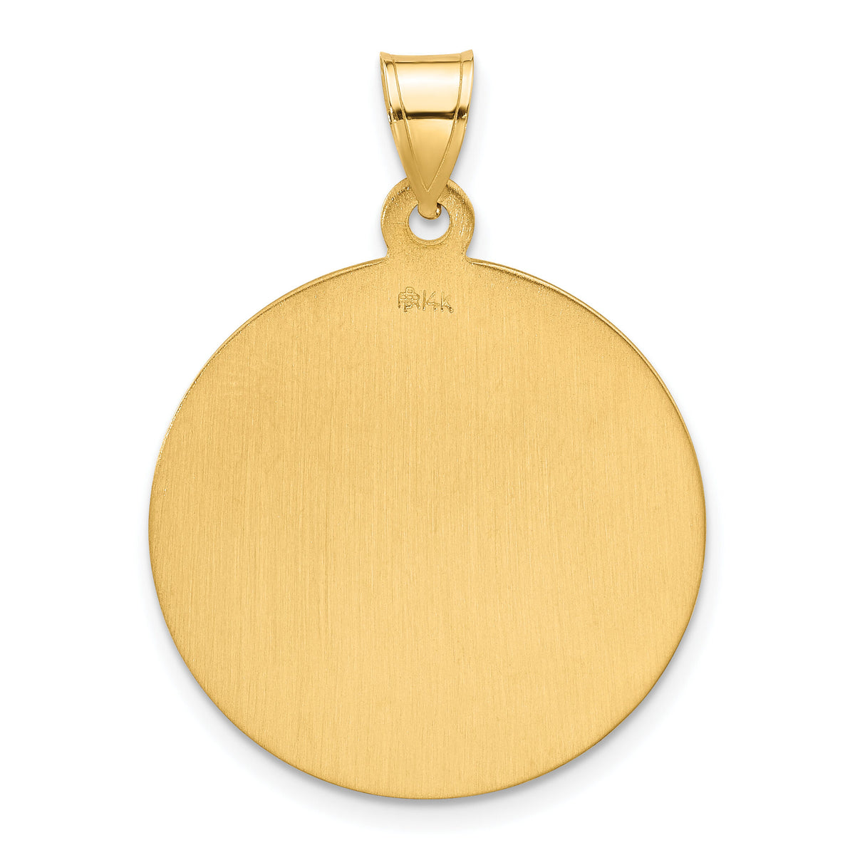 14k Polished and Satin Solid St Joseph Medal-XR2144