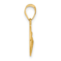 14k Polished and Satin Solid St Jude Thaddeus Medal-XR2145