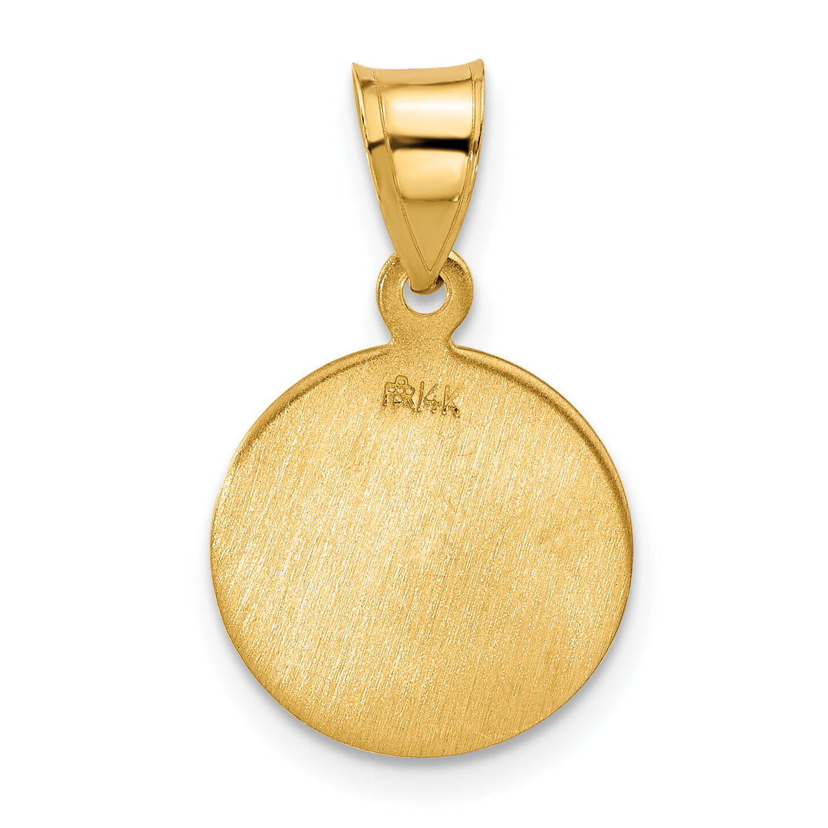 14k Polished and Satin Solid St Jude Thaddeus Medal-XR2145