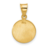 14k Polished and Satin Solid St Jude Thaddeus Medal-XR2145