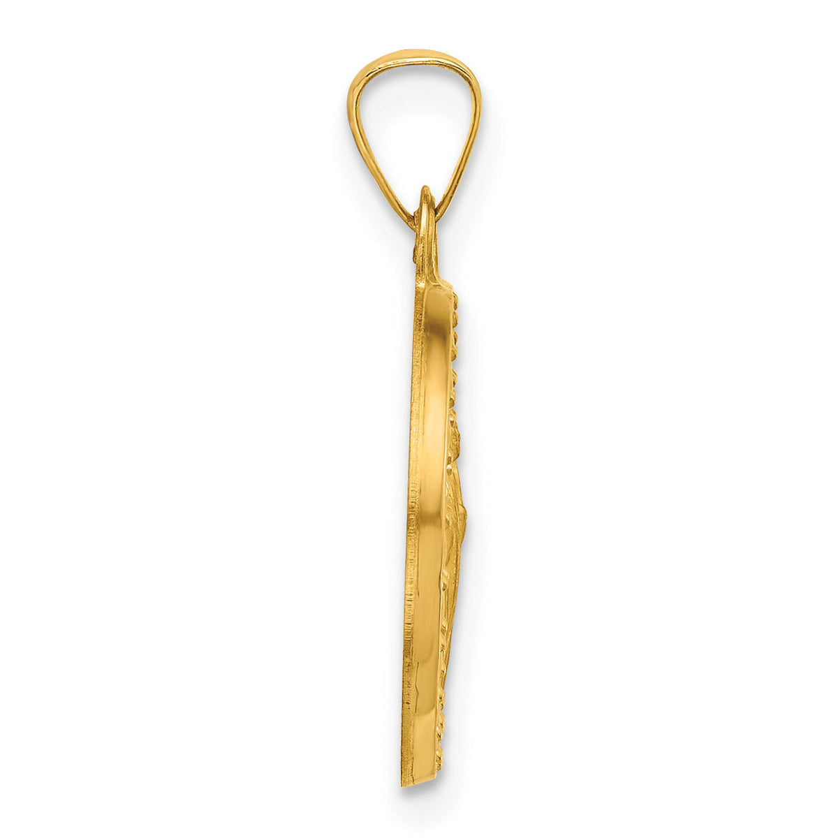 14K Hollow St. Jude Thaddeus Medal-XR2146