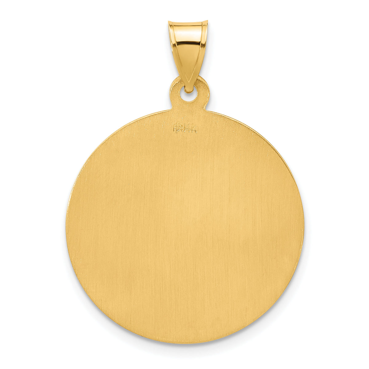 14k Polished and Satin Solid St Jude Thaddeus Medal-XR2148