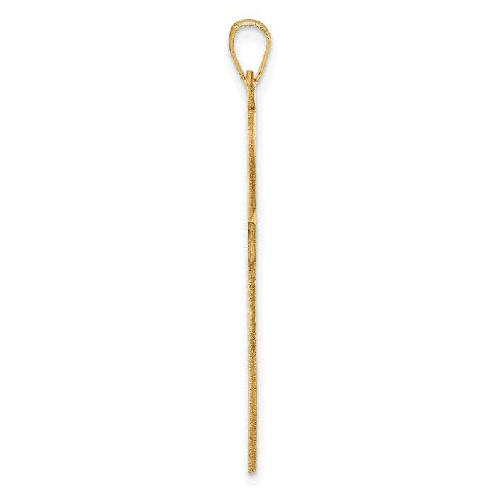 14k Cross Pendant-XR2156