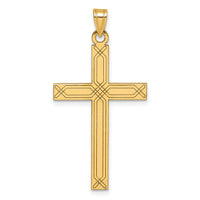 14k Cross Pendant-XR2156