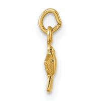 14k Polished Dove Pendant-XR2188