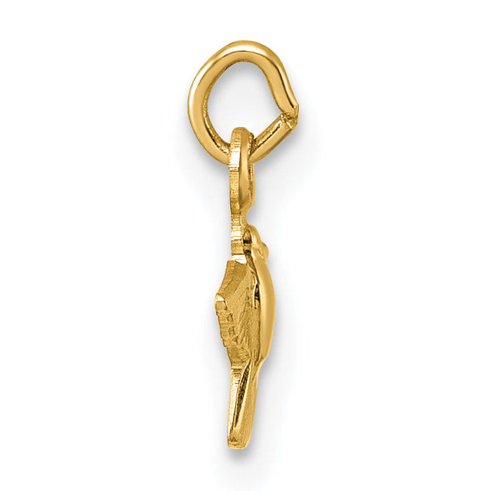 14k Polished Dove Pendant-XR2188