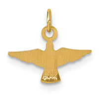 14k Polished Dove Pendant-XR2188
