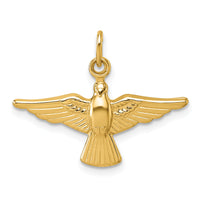 14k Polished Dove Pendant-XR2190