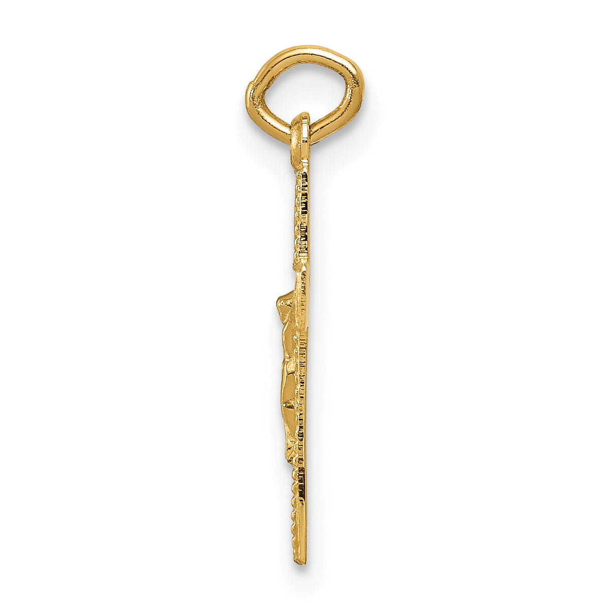 14k INRI Crucifix Charm-XR294