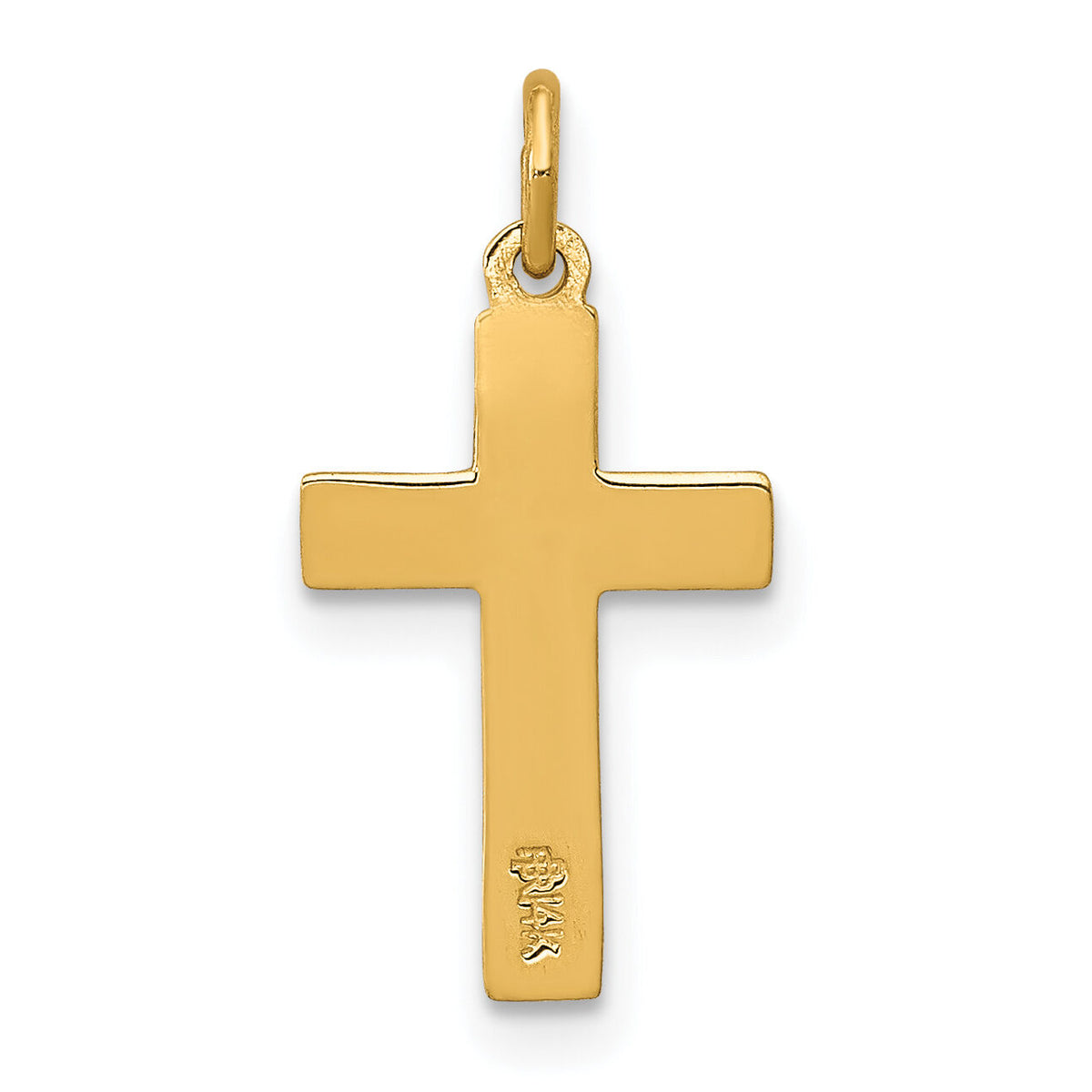 14k INRI Crucifix Charm-XR294