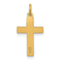 14k INRI Crucifix Charm-XR294