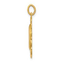 14k Miraculous Medal Charm-XR331