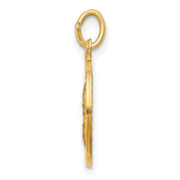 14k Matka Boska Medal Charm-XR344