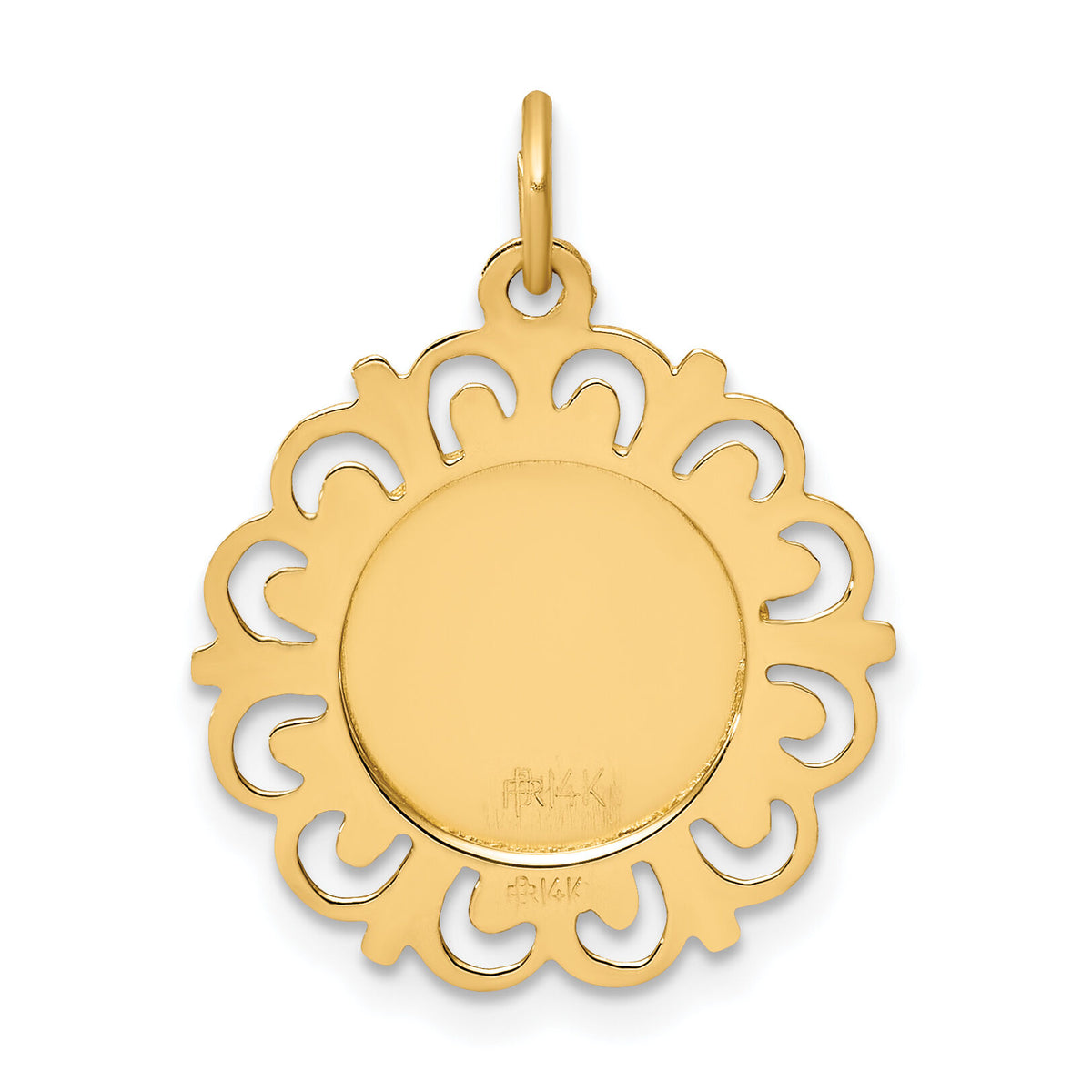 14k Infant of Prague Medal Charm-XR352