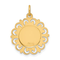 14k Infant of Prague Medal Charm-XR352