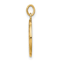 14k Jesus, Mary, Joseph Medal Charm-XR353