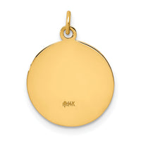 14k Jesus, Mary, Joseph Medal Charm-XR353