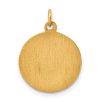 14k Infant of Prague Medal Charm-XR354