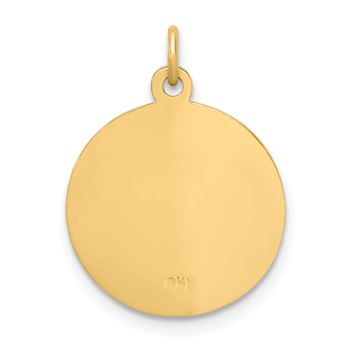14k Confirmation Medal Charm-XR358