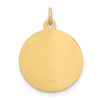 14k Confirmation Medal Charm-XR358