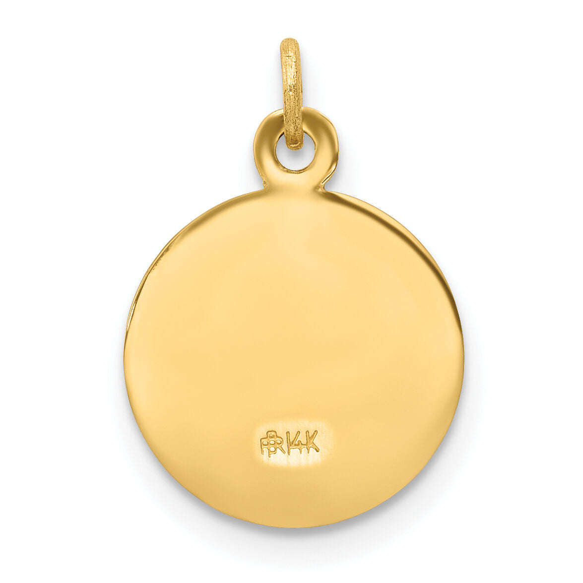 14k First Communion Medal Charm-XR359