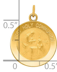 14k First Holy Communion Charm-XR362
