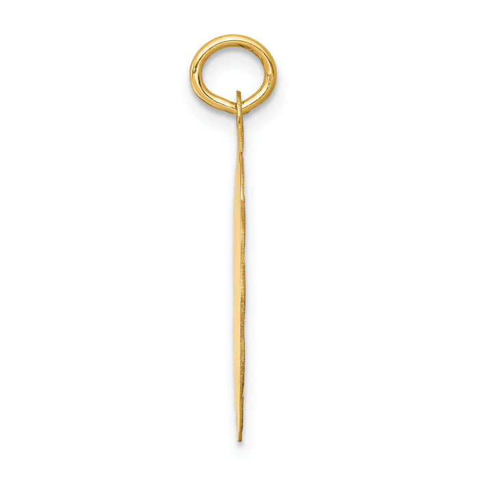 14k First Holy Communion Disc Charm-XR366