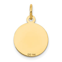 14k Holy Communion Disc Charm-XR367