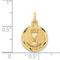 14k Holy Communion Disc Charm-XR367